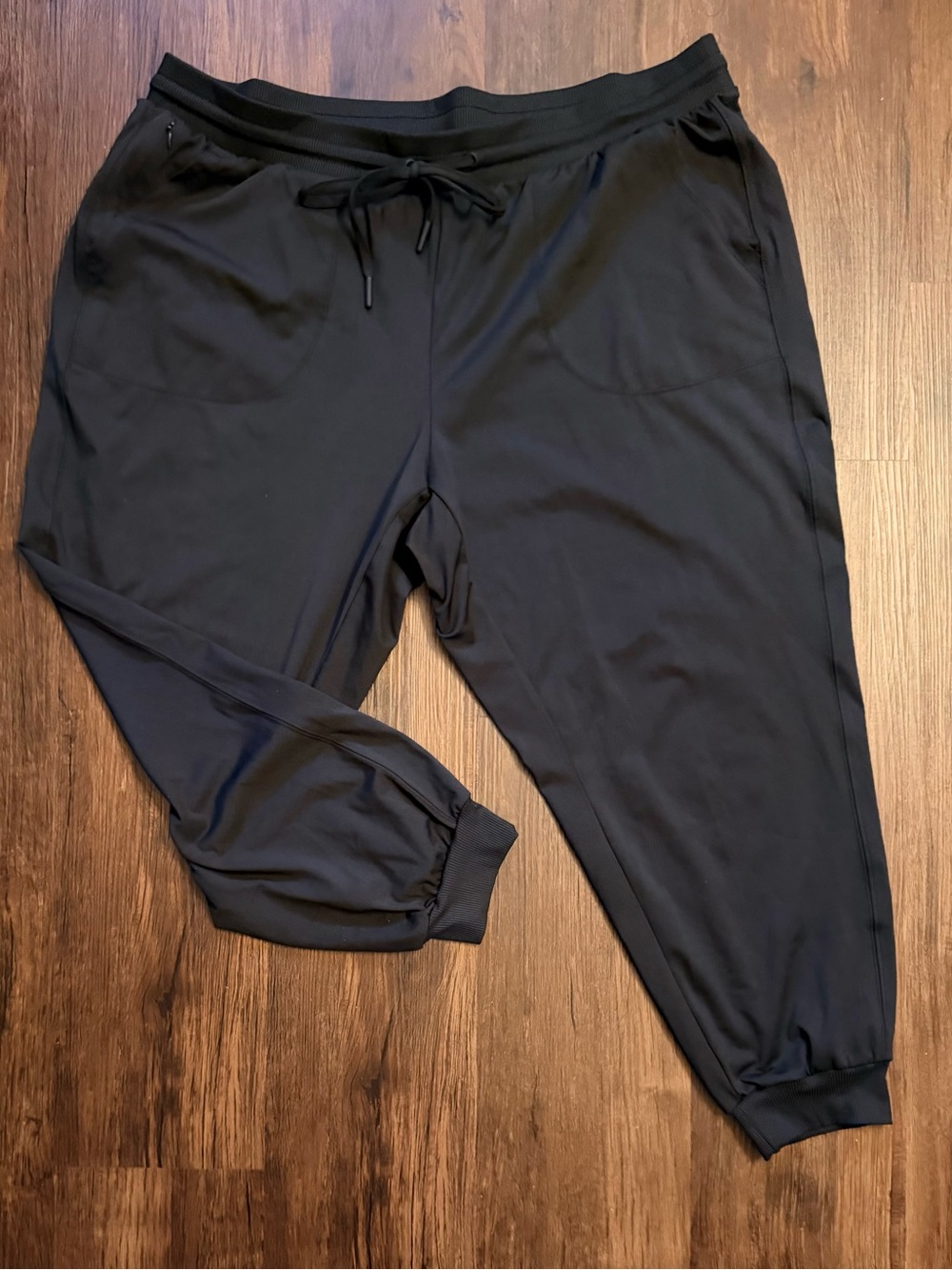 Zac & Rachel Black Womens Jogger Pants